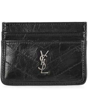 Saint Laurent Niki Card Case - Black