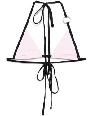Christopher Esber Lacuna Bikinioberteil - Pink