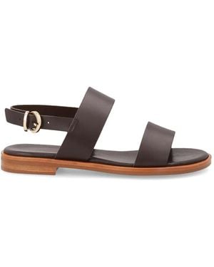 Frau Double-Strap Sandals - White
