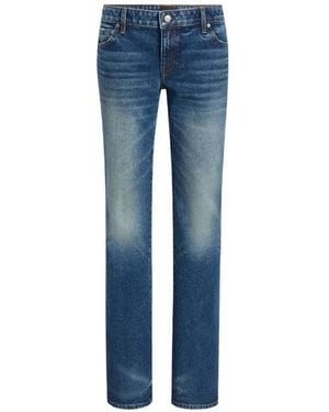 KHAITE Faded Straight-Leg Jeans - Blue