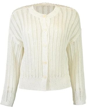 Antonelli Iperico Sequin-Embellished Cardigan - White