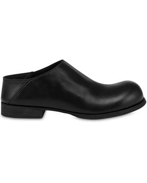 Moschino Leather Lace Ups - Black