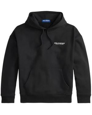 Polo Ralph Lauren Hoodie Met Logoprint - Zwart