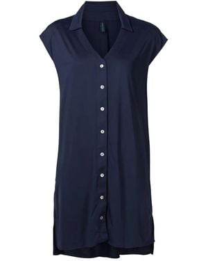 Lygia & Nanny Camisa Jamila de manga corta - Azul