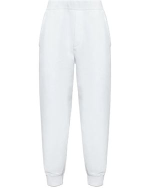 DSquared² Logo-Appliqué Track Trousers - White