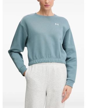 Under Armour Ribbed Trim Long-Sleeved Top - Blue