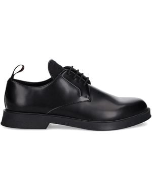 HUGO Leather Lace-Up Derby Shoes - Black