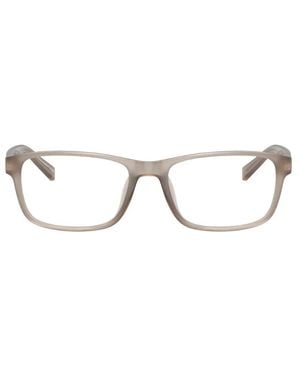 ARMANI EXCHANGE Brille Mit Eckigem Gestell - Natur
