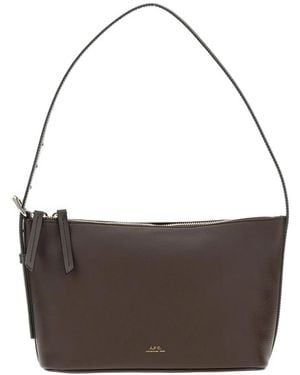 A.P.C. Vera ショルダーバッグ - ブラウン