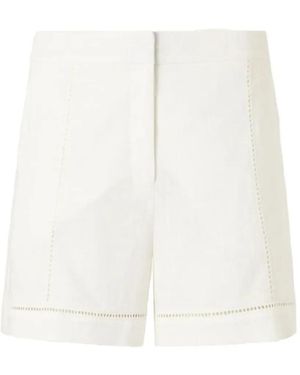 KARL LAGERFELD Short À Détail Brodé - White