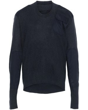 PROTOTYPES Fine-Knit Jumper - Blue