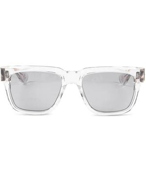Chrome Hearts Square-Frame Sunglasses - White