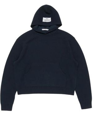 Acne Studios Klassischer Hoodie - Blau