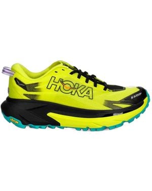 Hoka One One Mafate 5 Trainers - Yellow