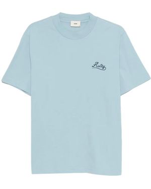 Autry Logo-Print T-Shirt - Blue