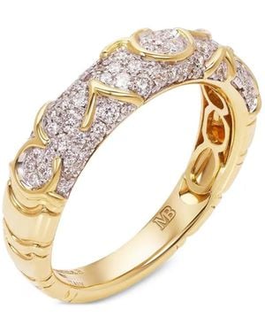 Marina B 18K Ondine Diamond Ring - Metallic
