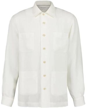 Brunello Cucinelli Chemise À Détail De Poche - Blanc