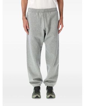 Carhartt Chase Logo-Embroidered Track Trousers - Grey