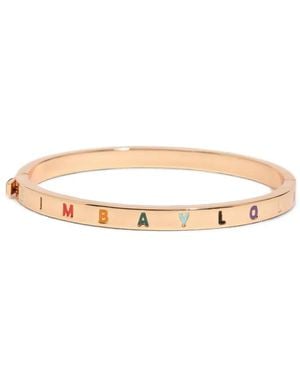 Bimba Y Lola Festes Armband Mit Mehrfarbigem Logo - Natur