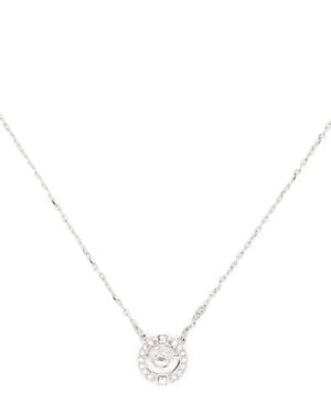 Swarovski Crystal Pendant Necklace - White