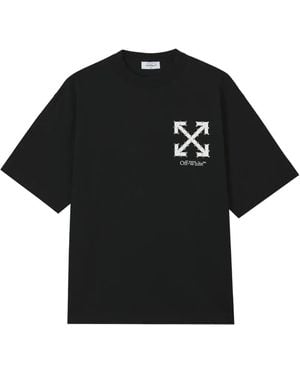 Off-White c/o Virgil Abloh T-Shirt À Logo Imprimé - Noir
