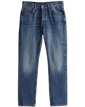 Tommy Hilfiger Regular Jeans Met Mercer Print - Blauw