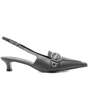 Aeyde 35Mm Davina Court Shoes - Metallic