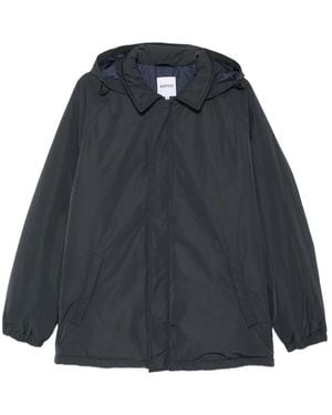 Aspesi Cappotto Con Maniche Raglan - Blu