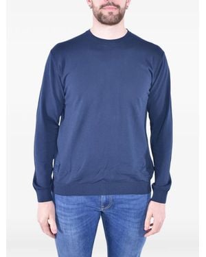 Blauer Jersey De Algodón - Azul