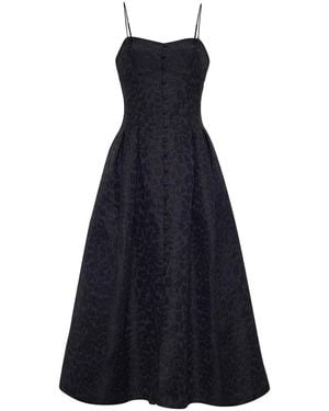 Adam Lippes Rickie Midi Dress - Blue