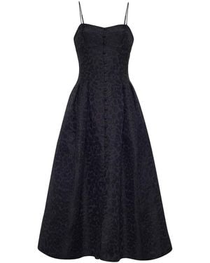 Adam Lippes Rickie Midi Dress - Blue