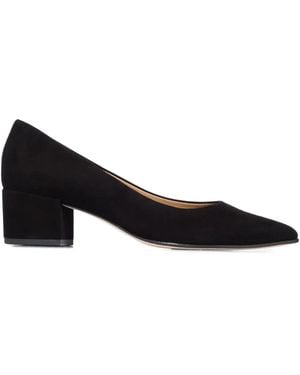 Bernardo 45Mm Millie Pointed-Toe Block-Heel Pumps - Black