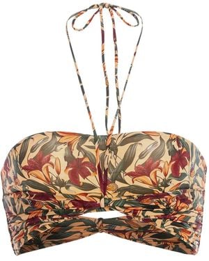 Agua Bendita Amatista Bikini Top - Natural