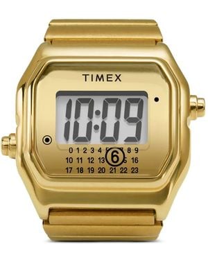 Timex X Mm6 T80 Digital Bijoux Steel 20Mm Ring Watch - Metallic