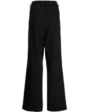 Carven Tr201 Wide Leg Trousers in Blue | Lyst