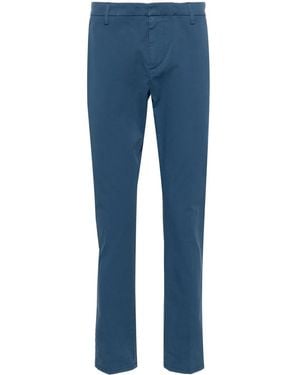 Dondup Slim-Leg Cotton Chinos - Blue
