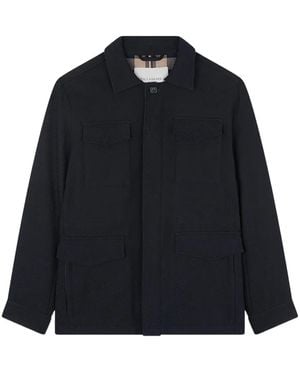 Paul & Shark Multi-Pocket Field Jacket - Blue