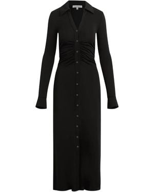 FAVORITE DAUGHTER V-neck maxi dress - Schwarz