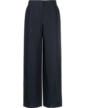 Giorgio Armani Wide-Leg Trousers - Blue