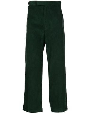 Thom Browne Pantaloni A Coste - Verde