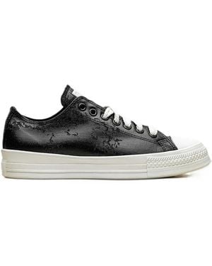 Converse Gewachste Chuck Taylor All Star Jeans-Sneakers - Weiß