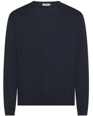Seventy Pullover Mit Rundhalsausschnitt - Blau