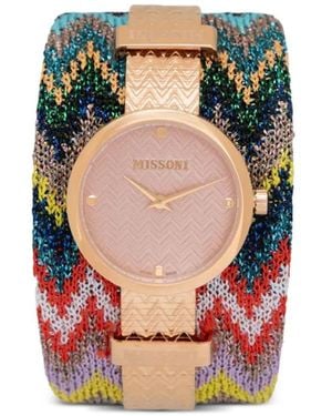 Missoni Jacquard-Zickzackmuster 36Mm - Mettallic