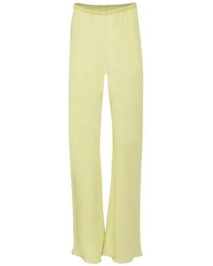 Peter Cohen Bias Wide-Leg Pants - Yellow