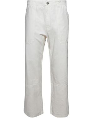 Palm Angels Wide Trousers - Grey