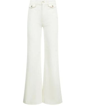 Nili Lotan Edira Flared Jeans - White