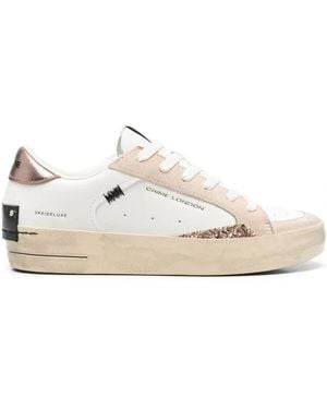 Crime London Sk8 Deluxe Sneakers - Weiß