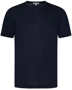 James Perse Cotton T-Shirt - Blue