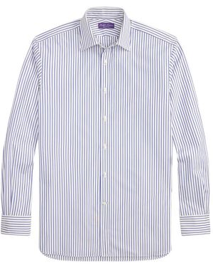 Ralph Lauren Gestreiftes Winsford Hemd - Weiß