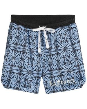 PUMA X Lafrancé X Lamelo Ball Logo-Print Shorts - Blue